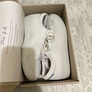 Rothy’s Shoes-Bright White Color-Lace Up Sneaker